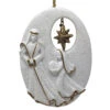 Glittered Holy Family Ornament -Christmas 011861 Glittered Holy Family Ornament 32844.1648495767
