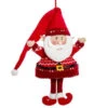 Kurt Adler Standing Red & White Santa Ornament 2 Kurt Adler Standing Red & White Santa Ornament -Christmas 013099A Standing Red White Santa Ornament 03885.1654879510