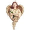Gold Angel With Flowers Ornament -Christmas 014820 Gold Angel With Flowers Ornament 65595.1654871934