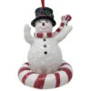 Snowman Tubing Ornament 2 Snowman Tubing Ornament -Christmas 017019A Snowman Tubing Ornament 66775.1654199451