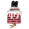 Santa Stuck In Chimney Clip Ornament -Christmas 042980Santa Stuck in Chimney Clip Ornament 18334.1654797288