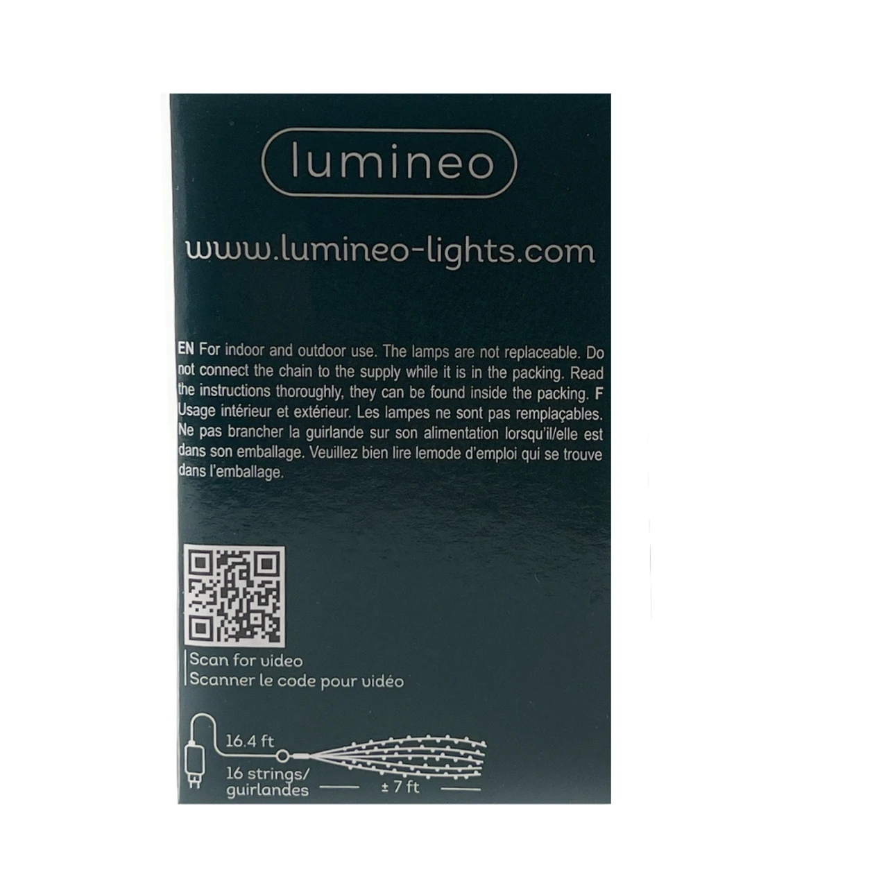 Lumineo 672 Micro-LED Warm White Flashing Lights Green Wire 5 Lumineo 672 Micro-LED Warm White Flashing Lights Green Wire - Image 3