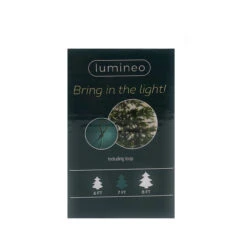 Lumineo 672 LED Warm White Big And Bright Micro Tree Lights Green Wire -Christmas 070229 side 2 done 44709.1605314901