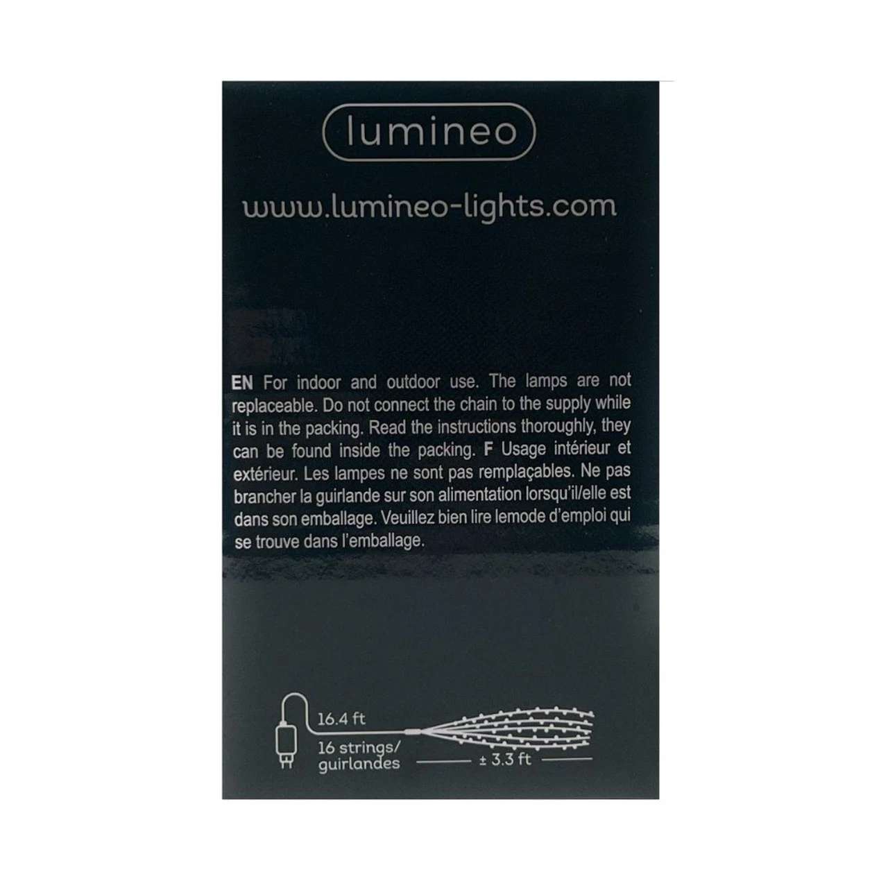 Lumineo 320 Micro-LED Warm White Lights Silver Wire 4 Lumineo 320 Micro-LED Warm White Lights Silver Wire - Image 2