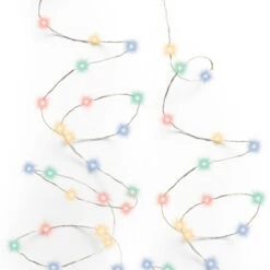 Lumineo 240 Micro-LED Multi Color Twinkle Lights Silver Wire -Christmas 072444 Lumineo 240 Micro LED Multi Color Twinkle Lights Silver Wire 10511.1665932046