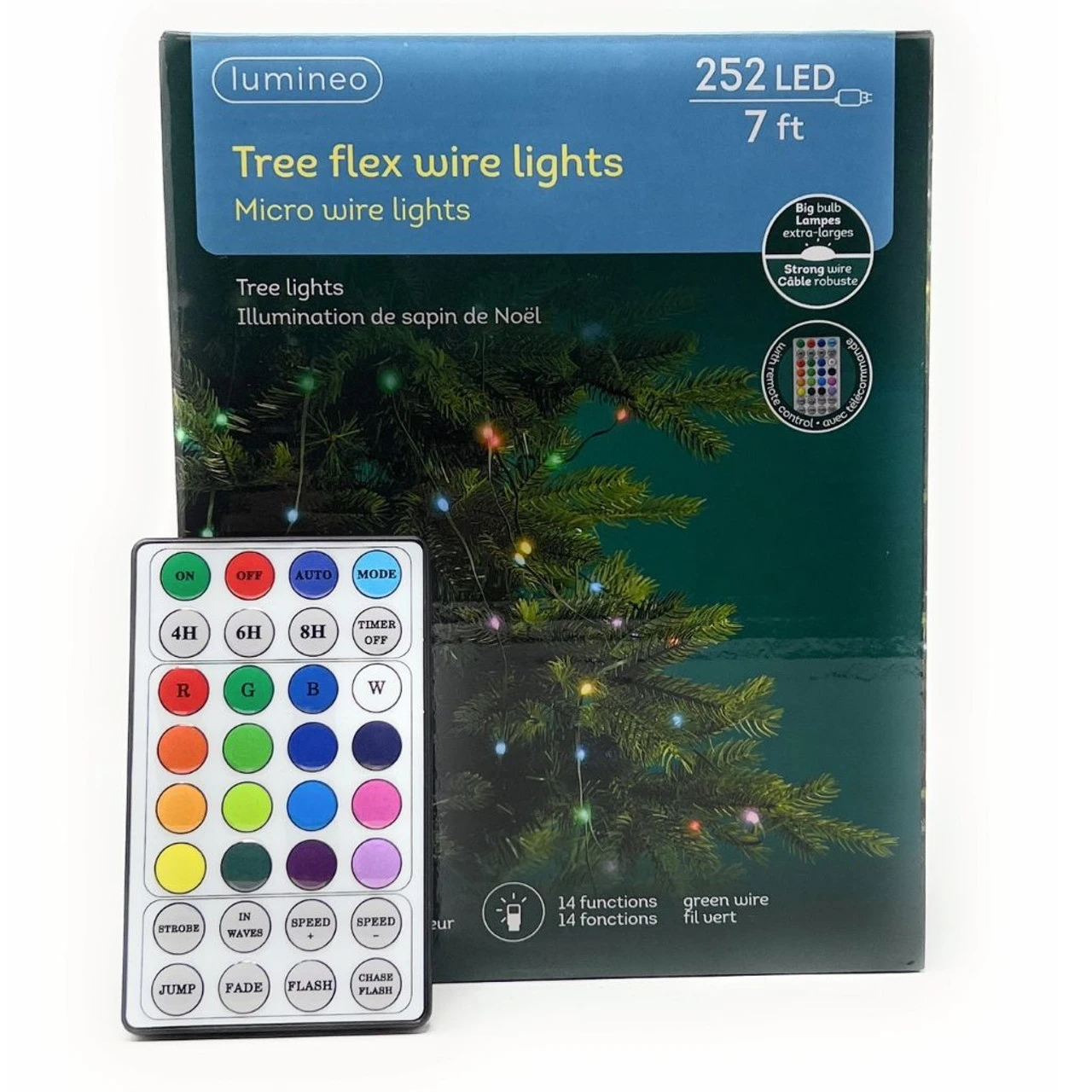 Lumineo Easy Loop Multicolor Christmas Tree Lights With Remote Control 14 Functions! 3 Lumineo Easy Loop Multicolor Christmas Tree Lights With Remote Control 14 Functions!