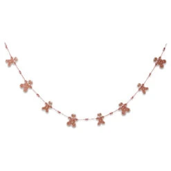 Clay Dough Gingerbread Garland