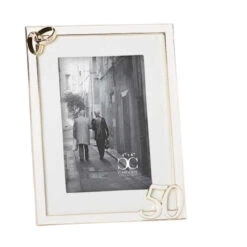 50th Anniversary Wedding Bands Photo Frame