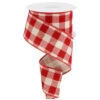 Red And White Checkered Ribbon 10 Yards Long 2.5 Inch Wide -Christmas 1078 Untitled design 44202.1680317899