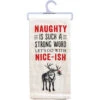 Dish Towel - Go With Nice-ish -Christmas 110131 01612.1626261034