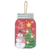 Jolly Tree Let It Snow LED Mason Jar Wall Hanger
