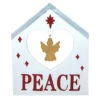 Peace Angel In Heart Wood Sign 2 Peace Angel In Heart Wood Sign -Christmas 122676A Peace Angel In Heart Wood Sign 67168.1663956605