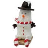 Marshmallow Snowman Wearing Top Hat Figurine -Christmas 123610A Marshmallow Snowman Wearing Top Hat 82593.1668090265