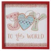 Gingerbread Joy To The World Wall Sign -Christmas 127840A Gingerbread Joy To The World Wall Sign 68880.1668353361