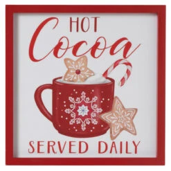 Hot Cocoa Wall Sign