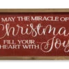 16" Wooden Wall Decor With The Insignia "Christmas Joy" -Christmas 129990B 11623.1634313709