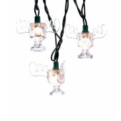 Kurt Adler National Lampoon Christmas Vacation Wally World Moose Mug Light Set