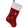 Fa La La Velvet Christmas Stocking 1 Fa La La Velvet Christmas Stocking -Christmas 134730C Fa La La Velvet Christmas Stocking 62089.1668356870