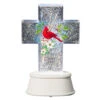Lighted Cross Water Glitter Shimmer -Christmas 136546 done 85236.1680373993