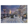 22.8" Decorative LED Lighted Canvas Paris Scene With Flashing Effect -Christmas 140627 22.8 Decorative LED Lighted Canvas Paris Scene With Flashing Effect 87135.1661188187