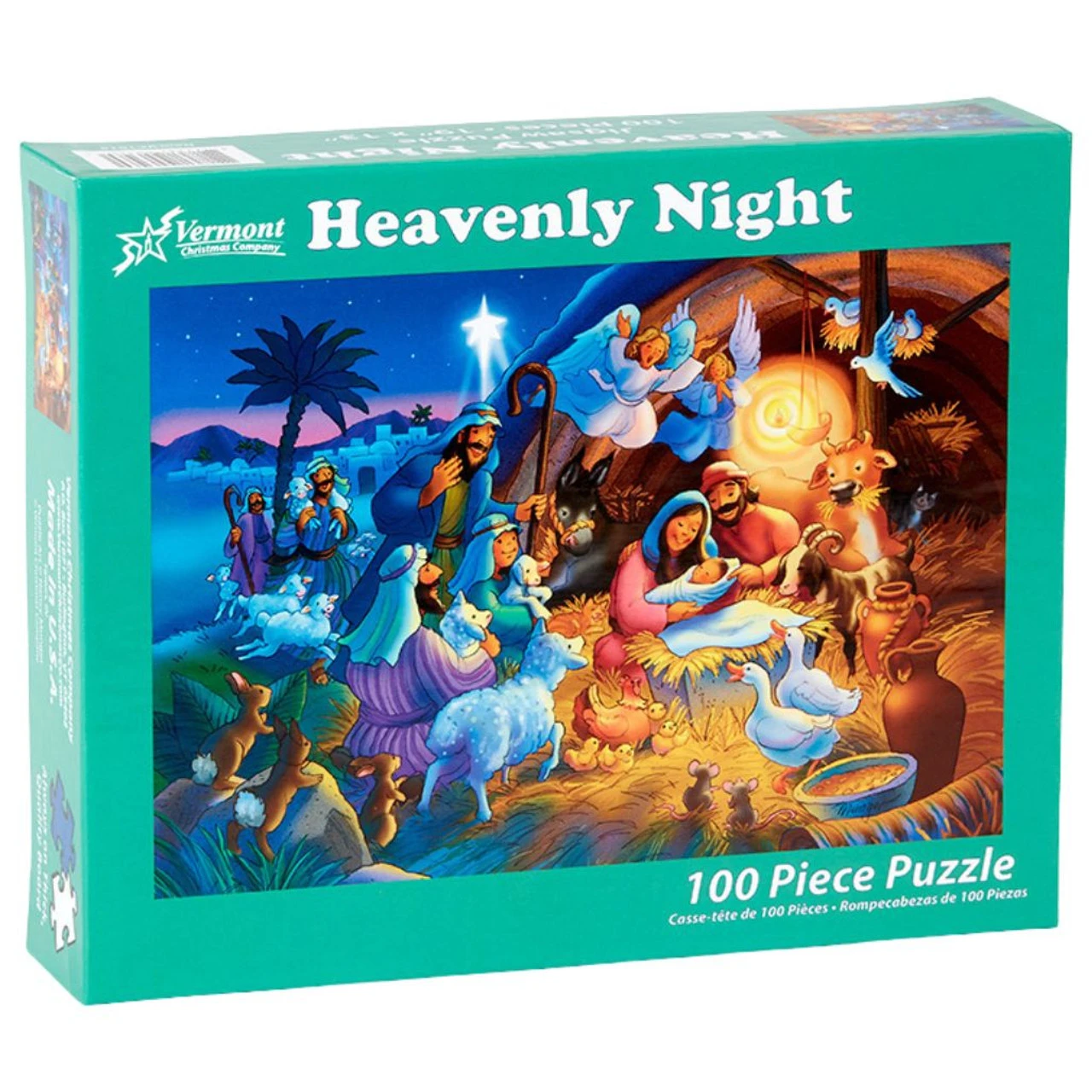 100 Piece Heavenly Night Jigsaw Puzzle 3 100 Piece Heavenly Night Jigsaw Puzzle