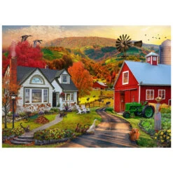 1000 Piece Country Farm Jigsaw Puzzle