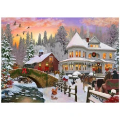 1000 Piece Country Christmas Jigsaw Puzzle