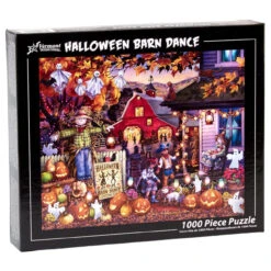 1000 Piece Halloween Barn Dance Jigsaw Puzzle