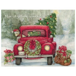 Santa's Truck Boxed Card Set
