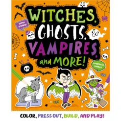 Witches, Ghosts, Vampires Color & Craft