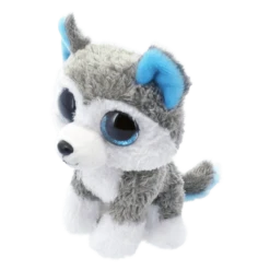 Slush -TY Plush Grey And White Husky -Christmas 1 9fe362743398401952d9d9693fea3fd8 left45lg 70939.1669621712