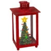 Red Holiday Lit Lantern -Christmas 204360B Red Holiday Lit Lantern 26249.1668357853