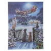 Lumineo LED Santa Waving To Pets Canvas 1 Lumineo LED Santa Waving To Pets Canvas -Christmas 206574B LED Santa Waving To Pets Canvas 74761.1664897480