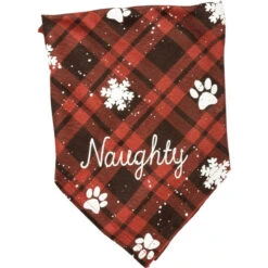 Primitives By Kathy Pet Bandana - Naughty Nice -Christmas 207 Untitled design 2 64422.1663651766