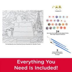 Peanuts Snoopy Chill Art By Numbers -Christmas 213 Untitled design 2 45743.1665554503