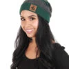 Slytherin Heathered Knit Beanie -Christmas 250032 10 FRONTF 90006.1589468470
