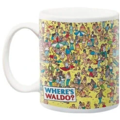 Where's Waldo At The Beach Mug