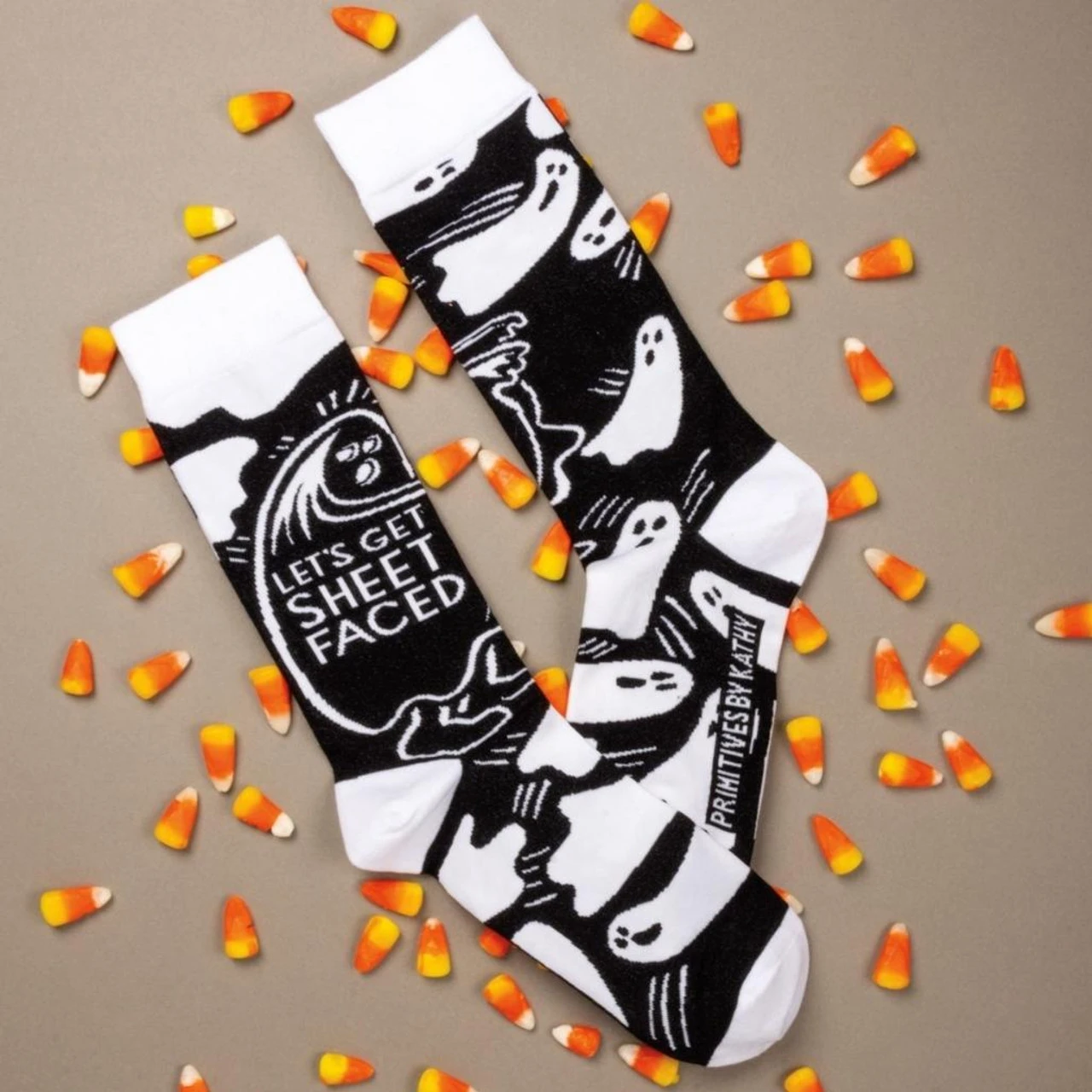 Primitives By Kathy LOL Made You Smile Silly Socks, One Size 4 Primitives By Kathy LOL Made You Smile Silly Socks, One Size - Image 2