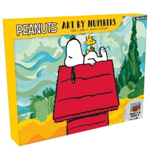 Peanuts Snoopy Chill Art By Numbers