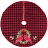 Cardinal Plaid Tree Skirt -Christmas 392492 Cardinal Plaid Tree Skirt 41185.1661267024