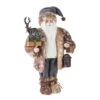 19" Santa With Fawn Fur Jacket Figurine 2 19" Santa With Fawn Fur Jacket Figurine -Christmas 4116370 07597.1620667012