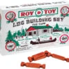 Miniature Log Cabin "The Camp" Set #9 By Roy Toy -Christmas 45 49985.1509646349