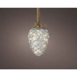 8" Pine Cone Shaped Rope Light 7 8" Pine Cone Shaped Rope Light -Christmas 485685 91871.1638375151