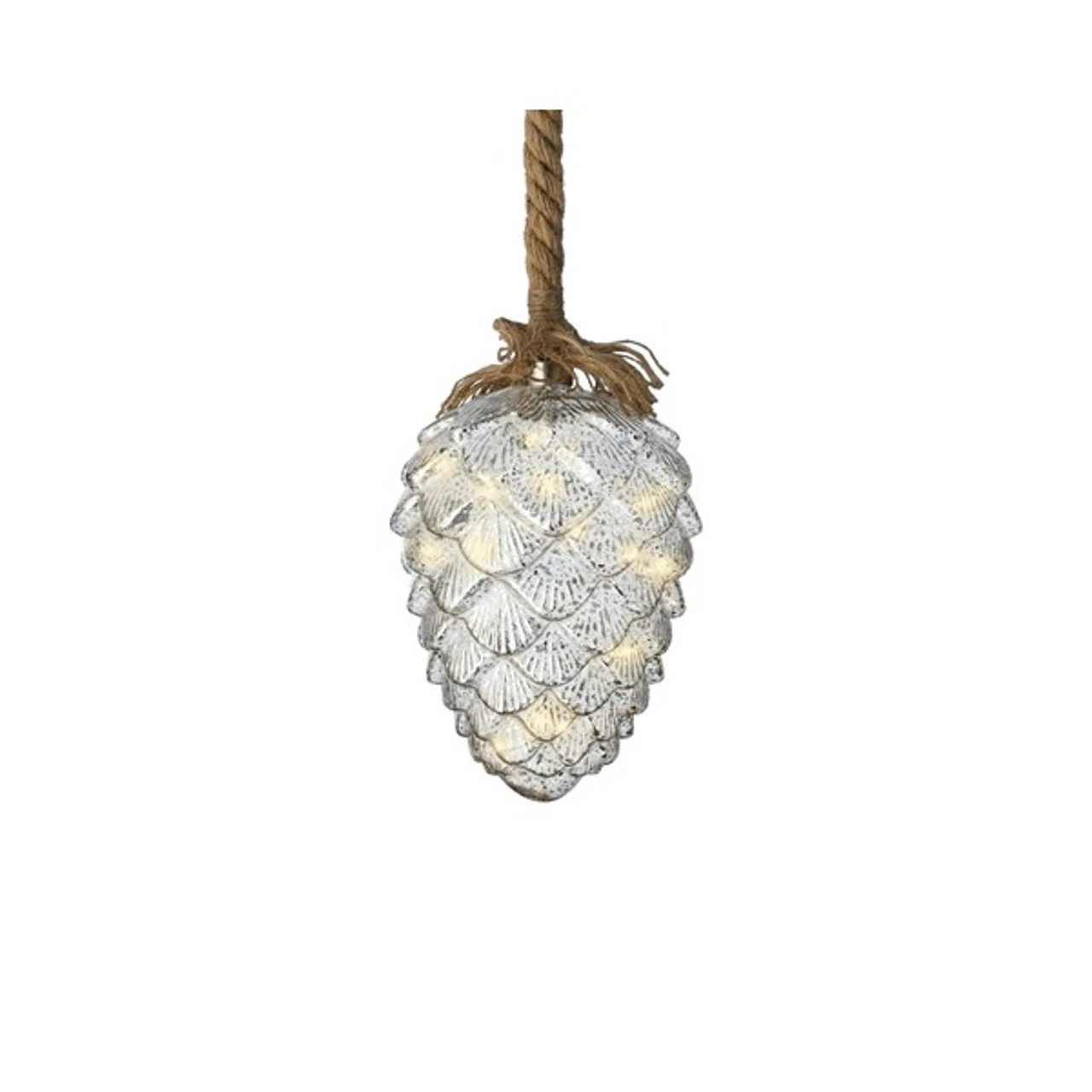 8" Pine Cone Shaped Rope Light 3 8" Pine Cone Shaped Rope Light