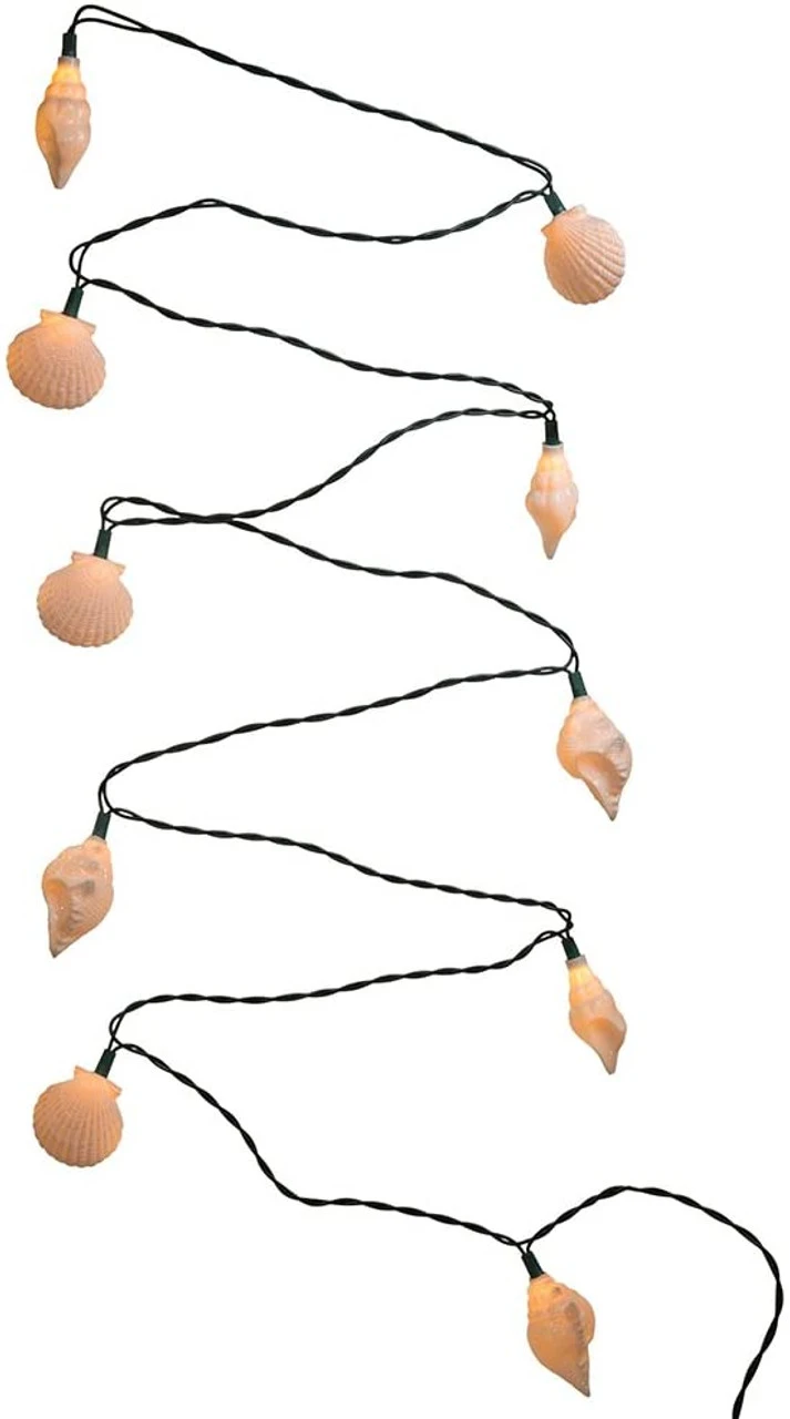 Kurt Adler Shell And Starfish Light Set 3 Kurt Adler Shell And Starfish Light Set