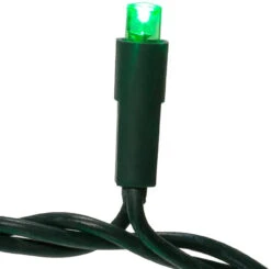 Kurt Adler 50 LED 5MM Green Lights Green Wire 9 Kurt Adler 50 LED 5MM Green Lights Green Wire -Christmas 51zKf q CKL. AC SL1000 05235.1600775505