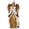 Gold And Blue Angel Holding Star Ornament -Christmas 633348 DONE 02156.1654140611