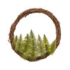 20" Willow Wreath With LED Lit Mini Christmas Trees Inside 1 20" Willow Wreath With LED Lit Mini Christmas Trees Inside -Christmas 687169s1 11303.1638451708