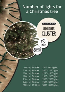 Lumineo 1512 LED Warm White Cluster Lights Transparent Wire 13 Lumineo 1512 LED Warm White Cluster Lights Transparent Wire -Christmas 712JPRd0GvL 25702.1638043860