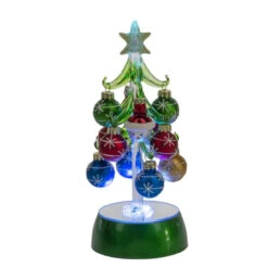 Light Up Christmas Tree With Ornaments